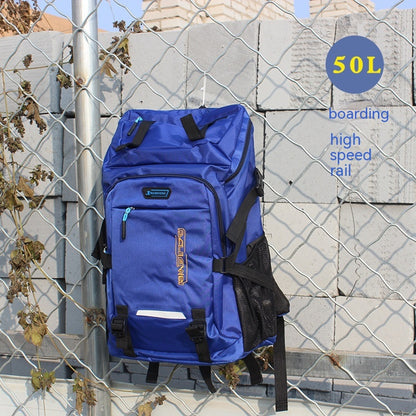 50L Outdoor-Reise gepäck rucksack mit großem Fassungsvermögen und doppelter Schulter