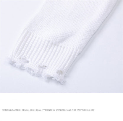 Lazy Loose Edition Casual Sweater Knitwear for Men and Women