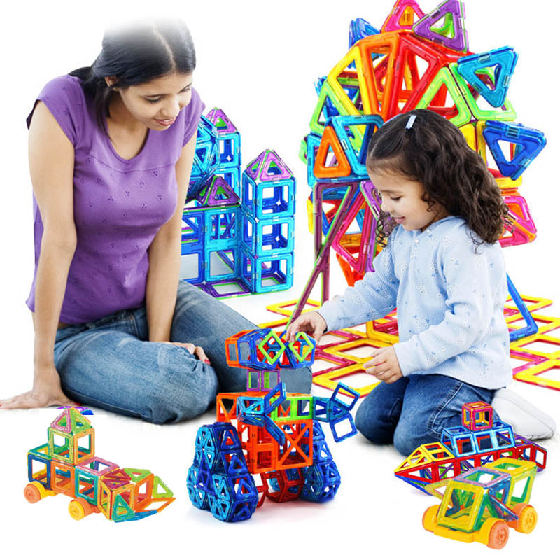 Magnetic Building Blocks DIY Magnets Toys for Children Designer Construction Set Gifts for Kids Toys