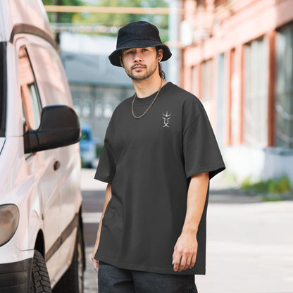 Oversized T-Shirt mit verwaschenem Look für Alle