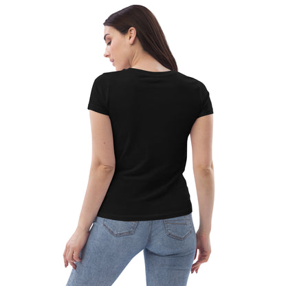 Enganliegendes Öko-T-Shirt für Damen