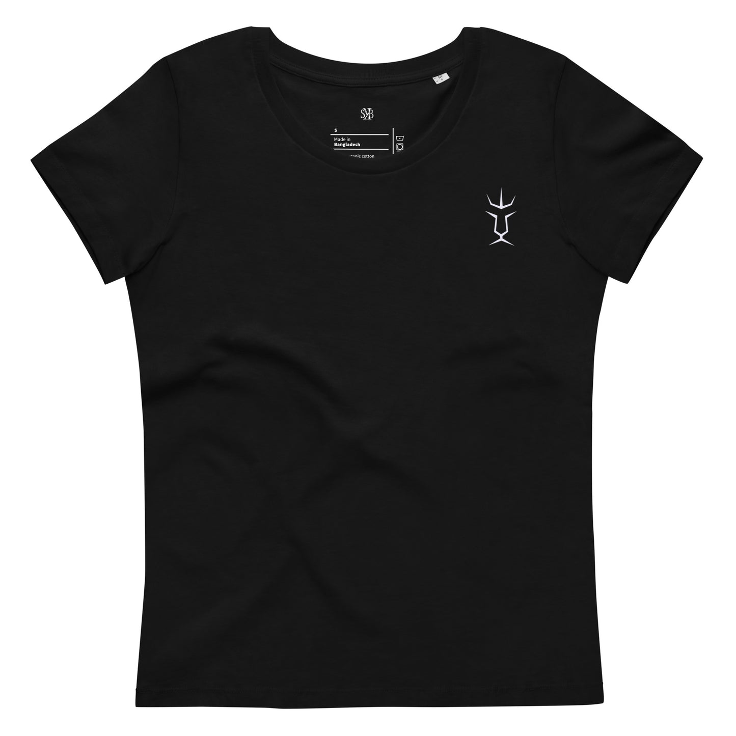 Enganliegendes Öko-T-Shirt für Damen