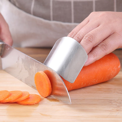 1Pcs Edelstahl Finger Schutz Anti-cut Finger Schutz Küche Werkzeuge Sicher Gemüse Schneiden Hand Protecter Küche Gadgets