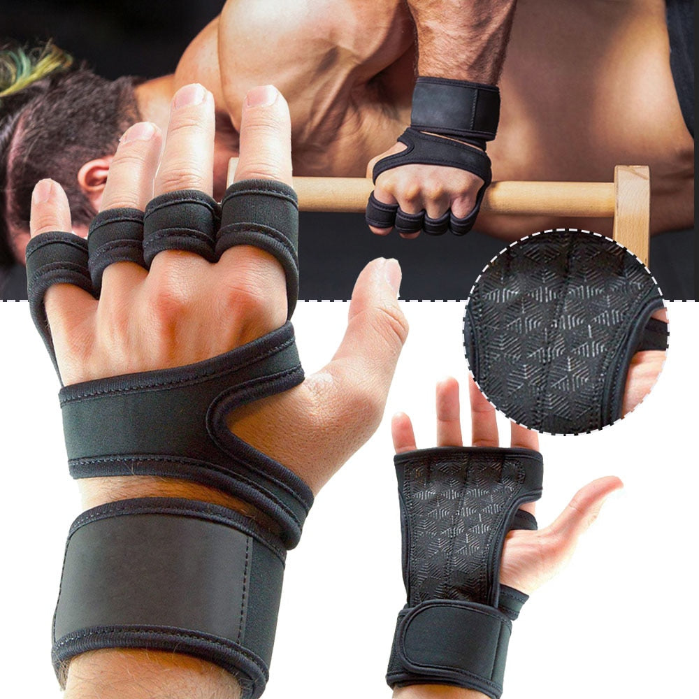 1 Pairs Weight Lifting Training Gloves