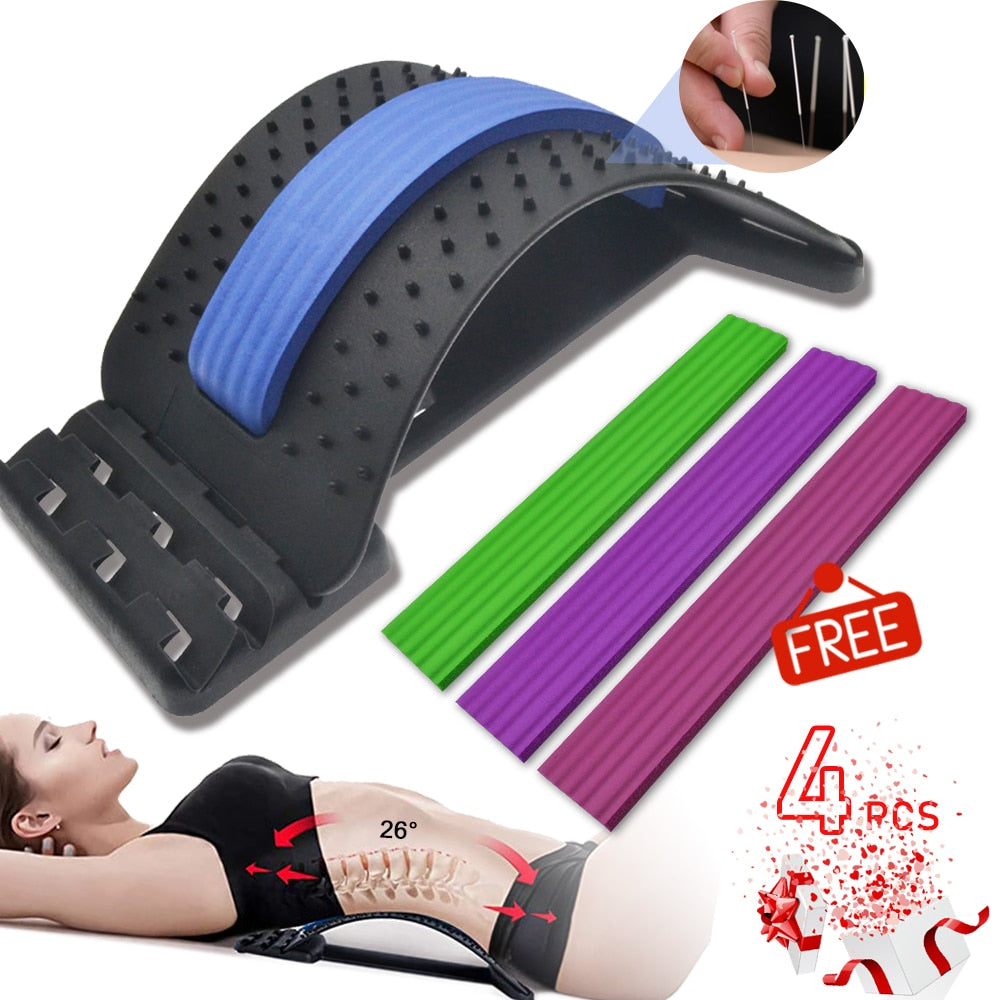 Back Massager Wedge Support Spine Deck Pain Relief