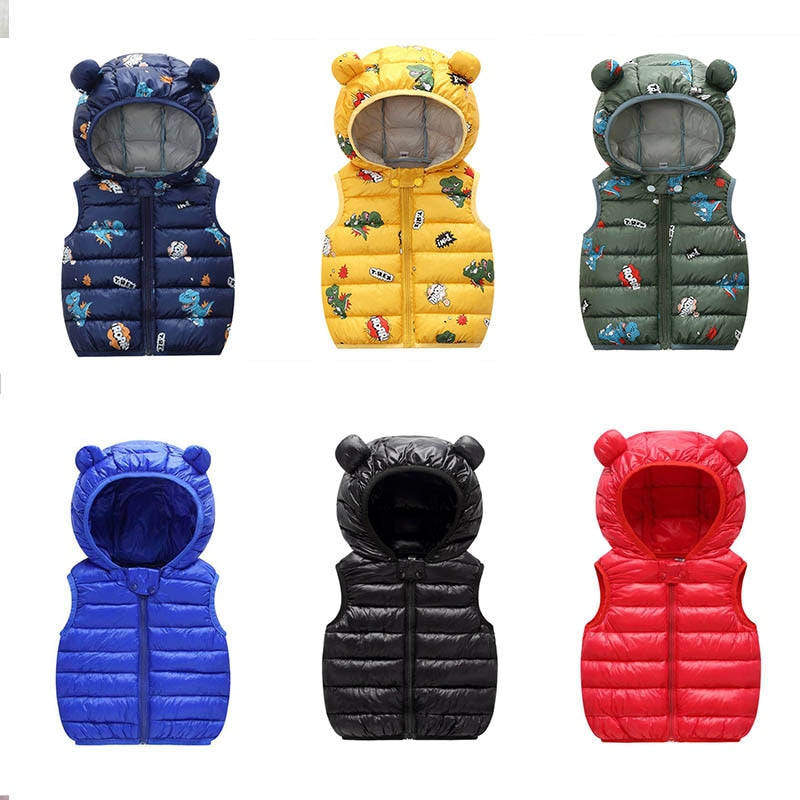 Autumn Children Warm Down Vest Baby