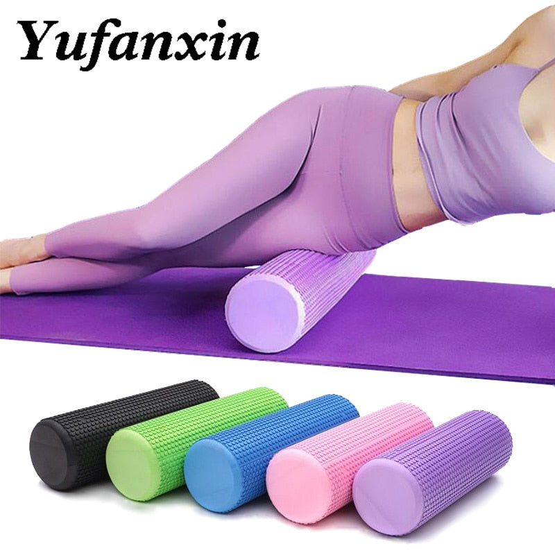 30/45cm Yoga Foam Roller Block Pilatus Foam Roller EVA Muscle