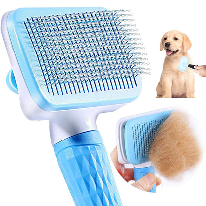 Dog Hair Remover Brush Cat Dog Hair Grooming And Care Comb For Long Hair Dog Pet Removes Hair Cleaning Bath Brush Dog Supplies