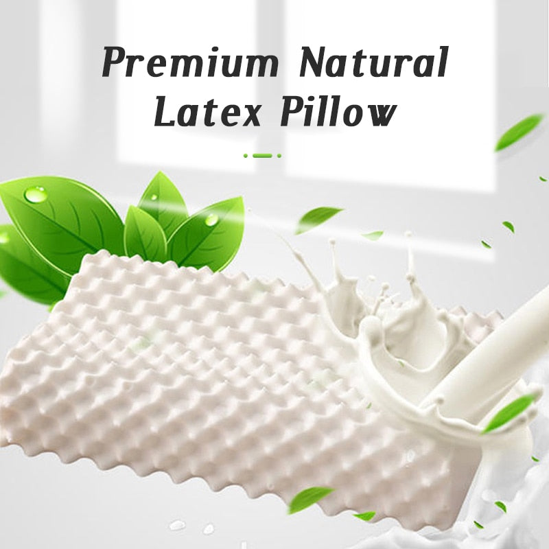 Latex Pillow Massage Pillow for Sleeping Orthopedic Pillow Kussens Oreiller Almohada Cervical Poduszkap Memory Pillow
