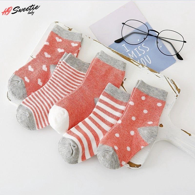 5Pairs Baby Socken