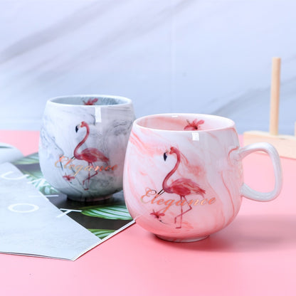 Flamingo Coffee Mug Ceramic Mug Travel Cup