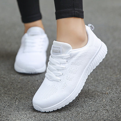 Sport Running Shoes Women Air Mesh Breathable Walking Shoes